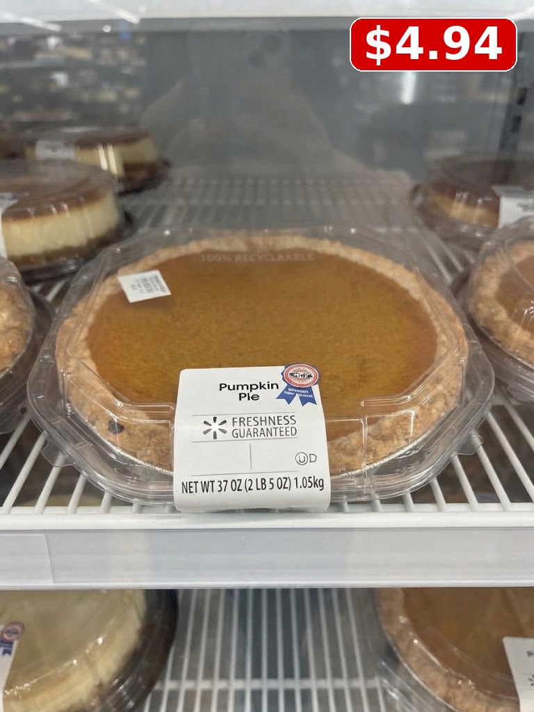 Freshness Guaranteed Pumpkin Pie