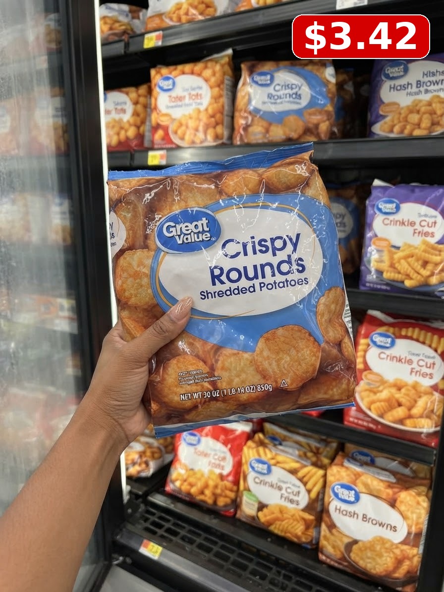 Great Value Crispy Rounds Shredded Potatoes