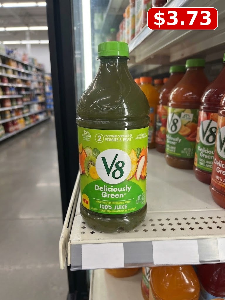 V8 Deliciously Green 100% Fruit and Vegetable Juice