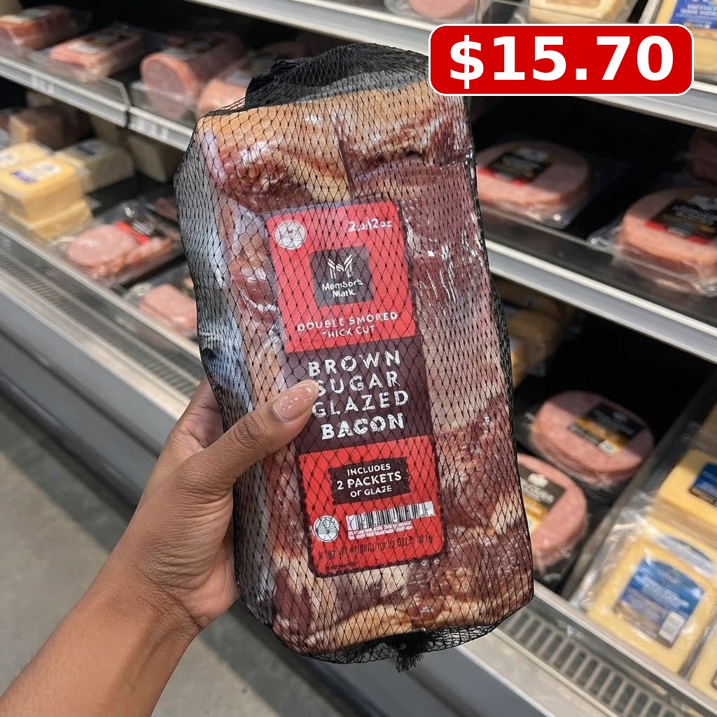 Member’s Mark Double Smoked Thick Cut Brown Sugar Glazed Bacon