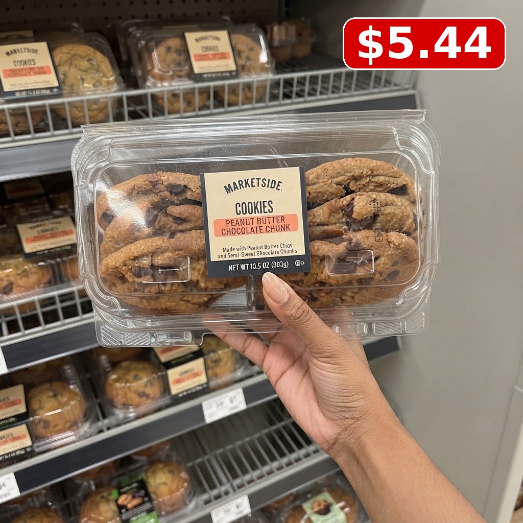 Marketside Peanut Butter Chocolate Chunk Cookies