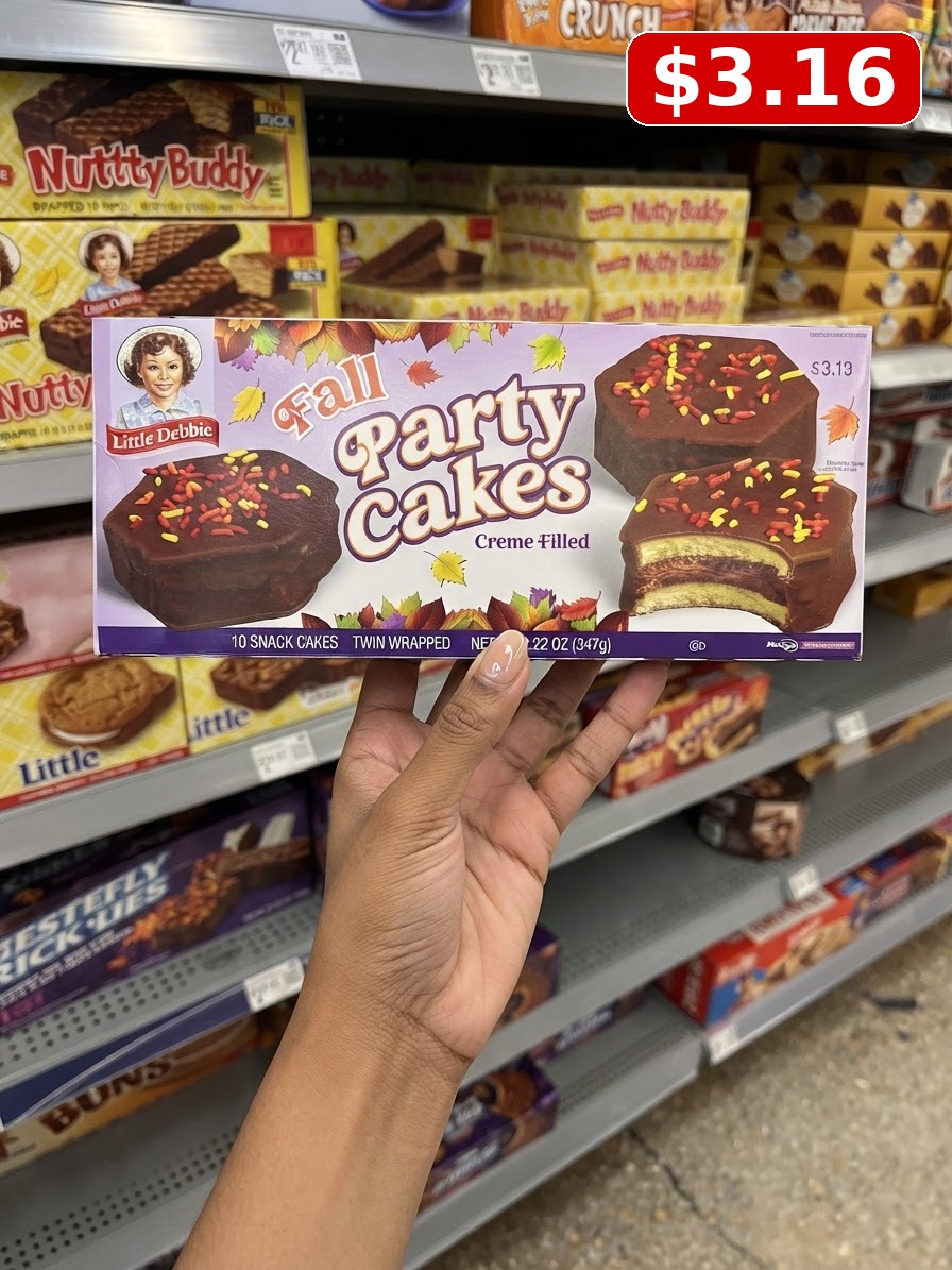 Little Debbie Fall Party Cakes (chocolate)