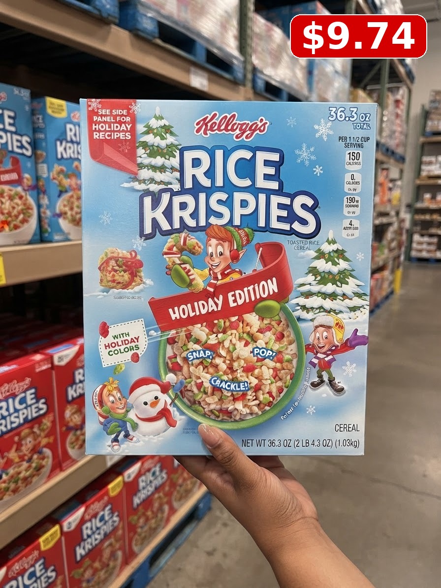 Kellogg's Rice Krispies Holiday Edition Cereal