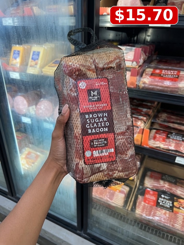 Member’s Mark Double Smoked Thick Cut Brown Sugar Glazed Bacon