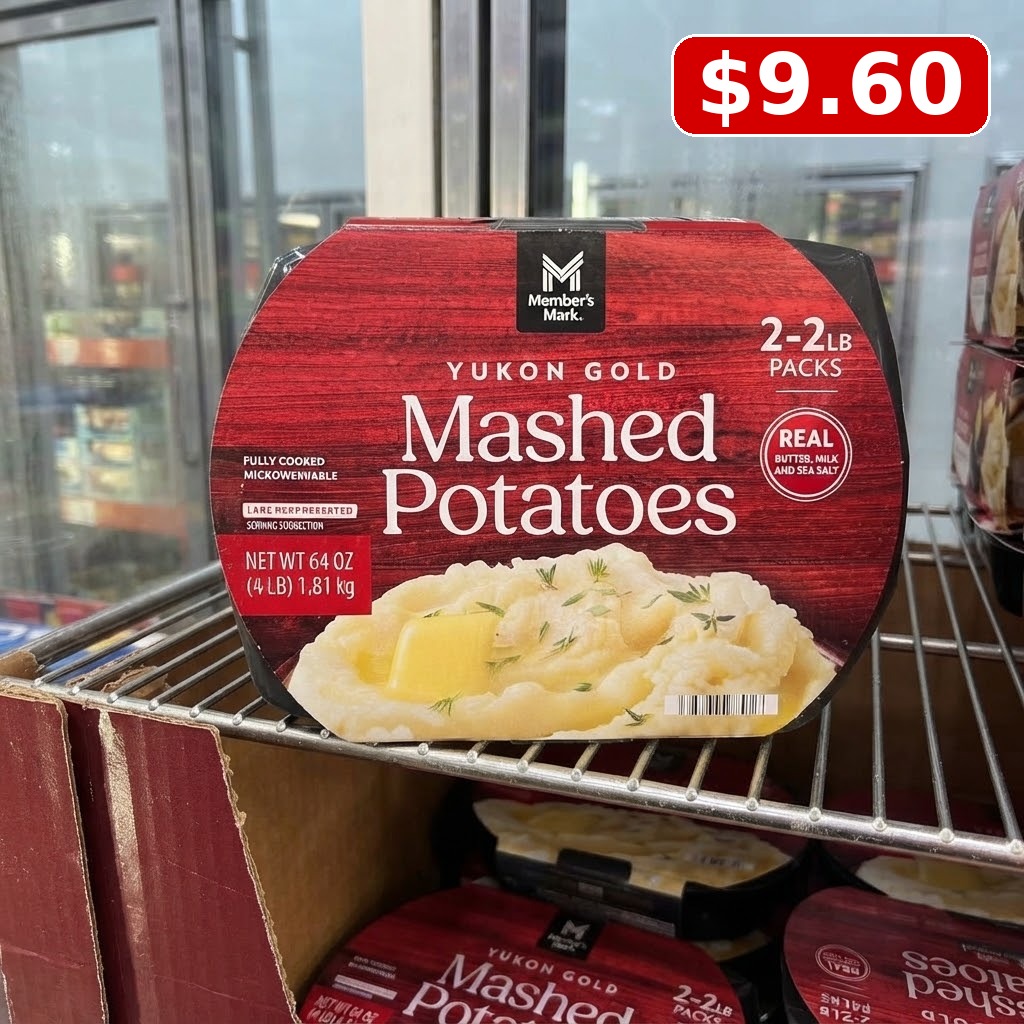 Member’s Mark Yukon Gold Mashed Potatoes