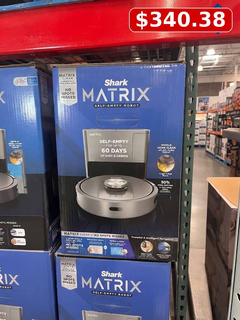 Shark Matrix Self-Emptying Robot Vacuum