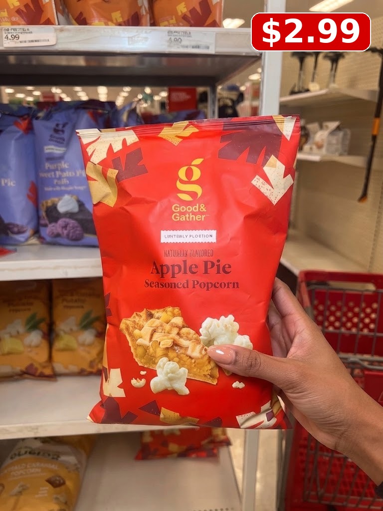 Fall Harvest Apple Pie Seasoned Popcorn - 5.5oz - Good & Gather™