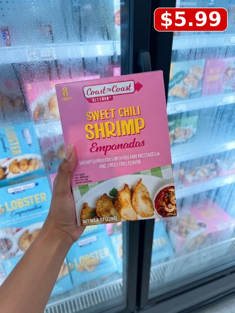 Coast to Coast Kitchen Sweet Chili Shrimp Empanada - Frozen - 8oz/8ct