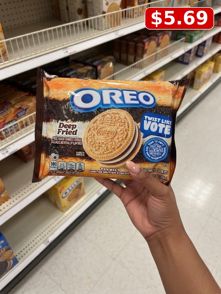 Oreo Deep Fried Limited Edition Sandwich Cookies - 11.46oz