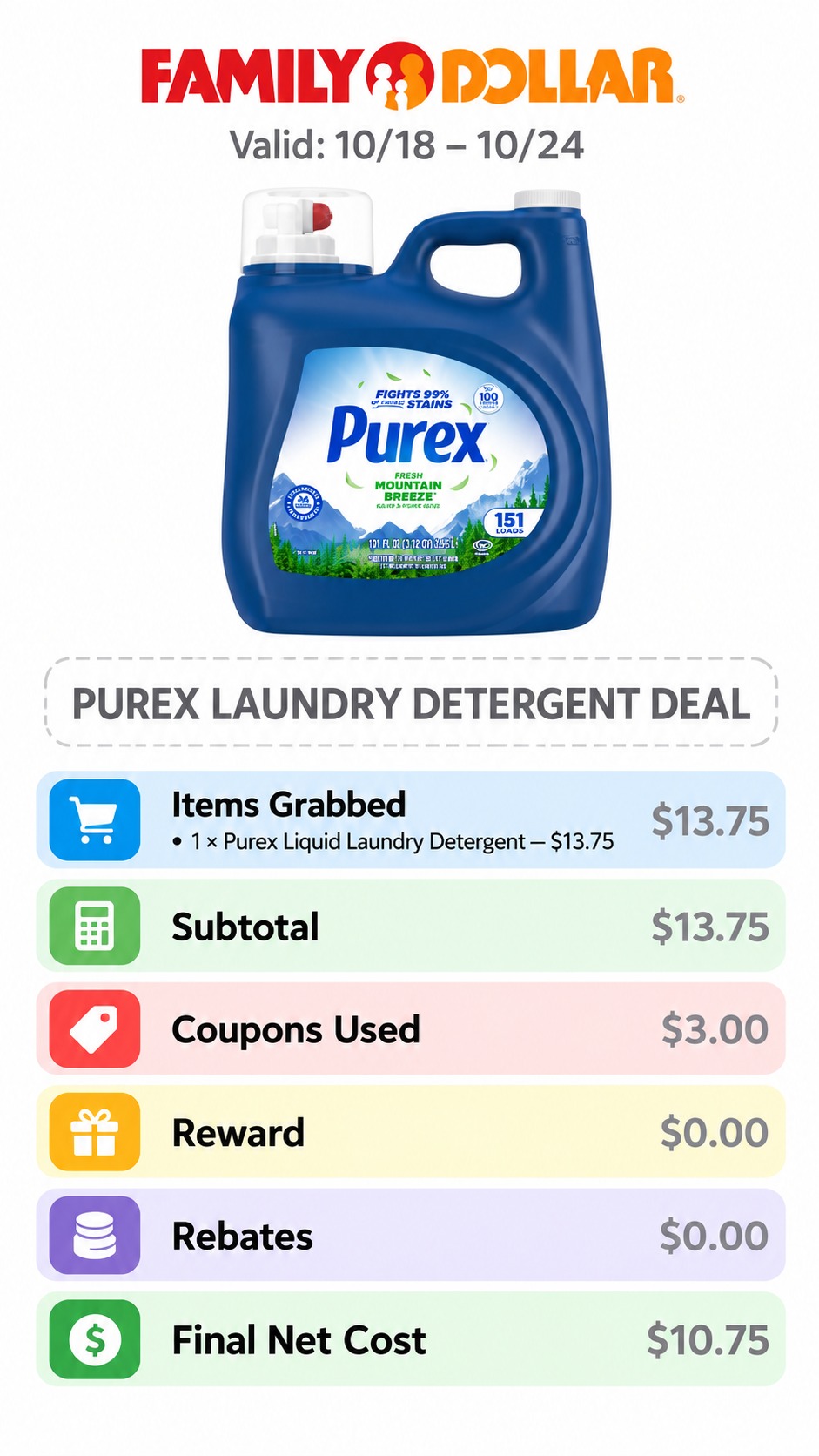 Purex Liquid Laundry Detergent