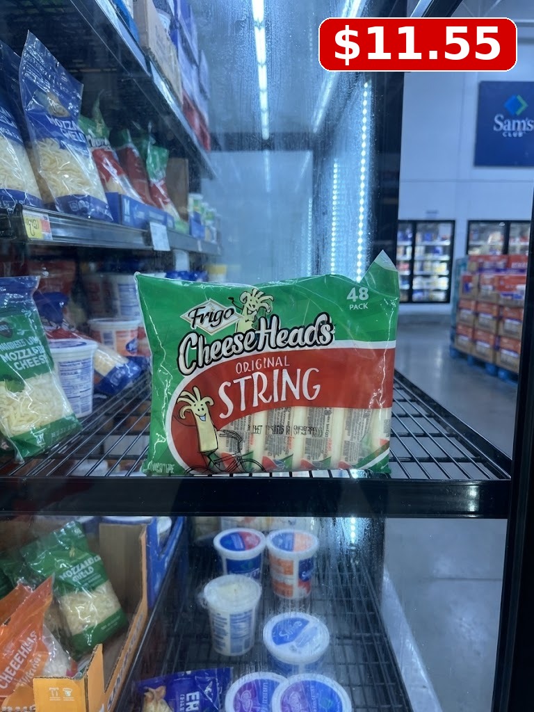 Frigo Cheese Heads Original String Cheese