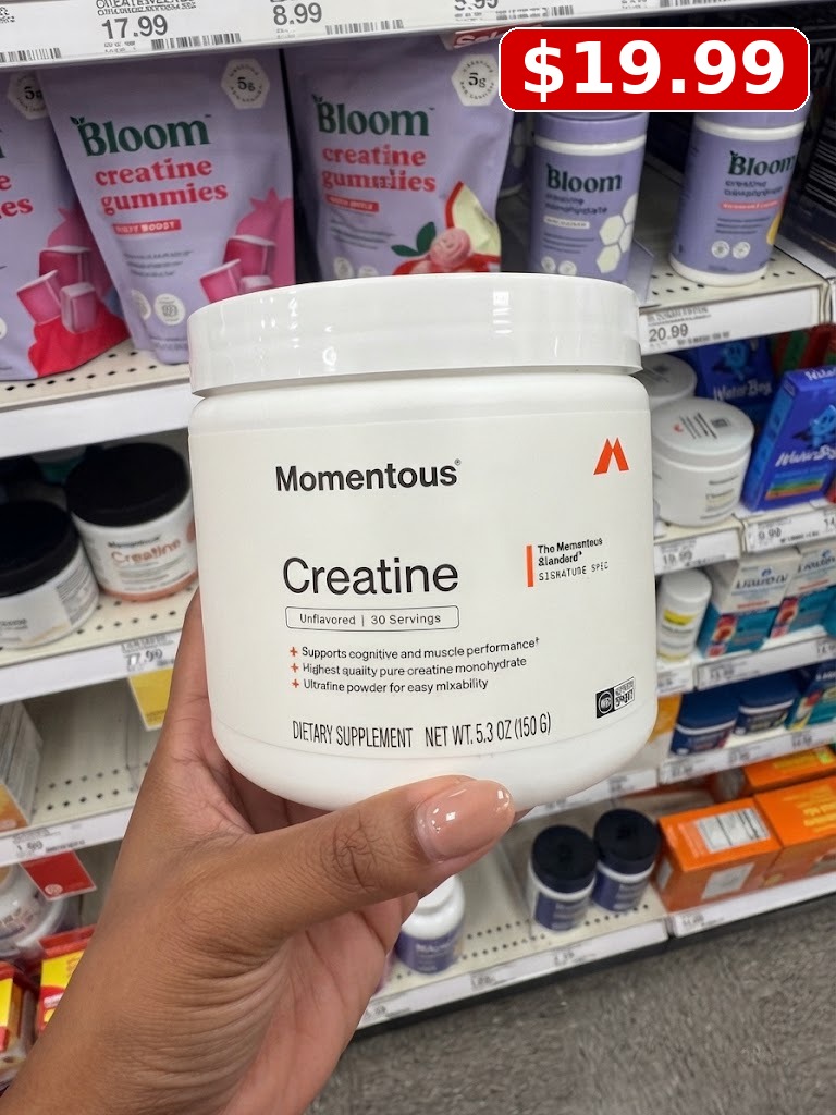 Momentous Creatine Powder - 30 Servings