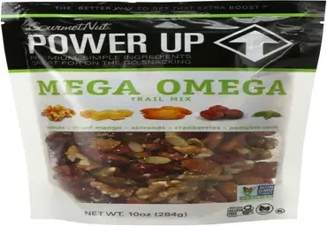 Power Up Mega Omega Trail Mix 10oz