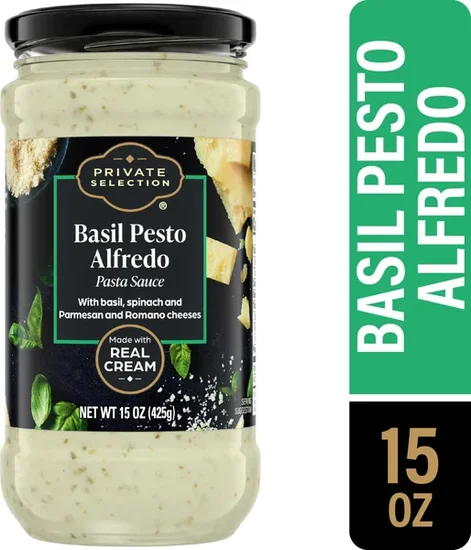 Private Selection Basil Pesto Alfredo Pasta Sauce