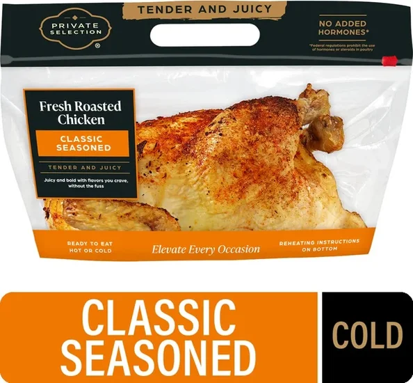 Private Selection Classic Seasoned Whole Roasted Chicken Cold