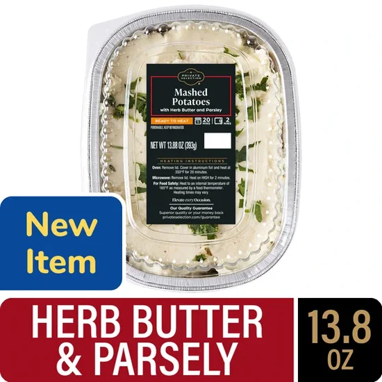 Private Selection® Mashed Potatoes with Herb Butter and Parsley