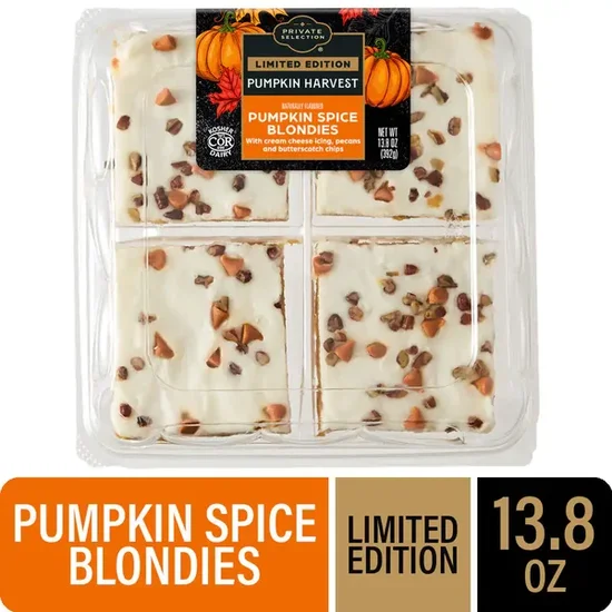 Private Selection Pumpkin Spice Blondies