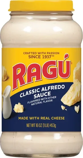 Ragu Classic Alfredo Sauce, Made with Real Cheese, 16 oz