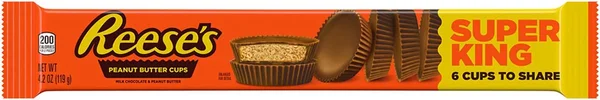 Reese's Milk Chocolate Peanut Butter Cups, 4.2 oz, 6 pk
