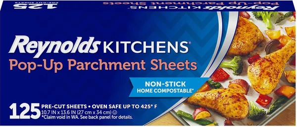 Reynolds Kitchens Pop-Up Parchment Paper Sheets, 125 ct.