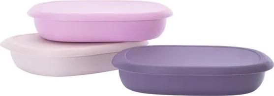 Silicone Snack Containers 3-Count