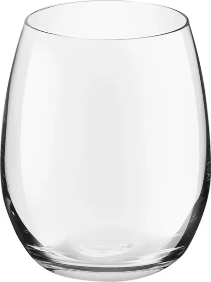 Simple Stemless Glass Wine Glasses, 20.5 oz.