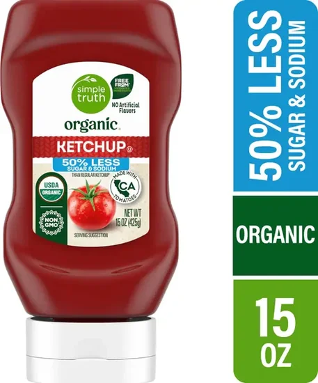 Simple Truth Organic Reduced Sugar & Sodium Tomato Ketchup