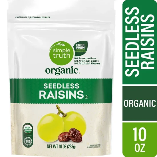 Simply Truth Organic Seedless Raisins