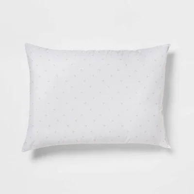 Standard/Queen Soft Machine Washable Plush Pillow White - Room Essentials™