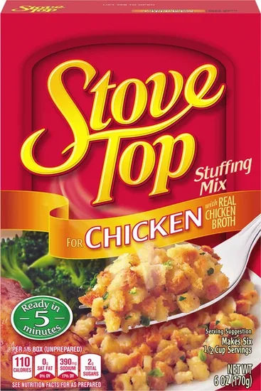 Stove Top Stuffing Mix For Chicken