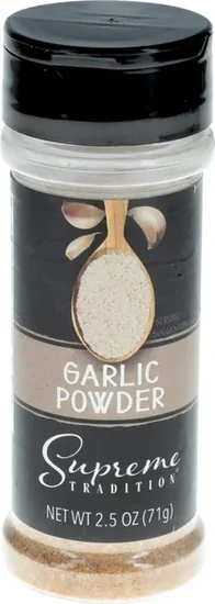 Supreme Tradition Garlic Powder, 2.5-oz. Bottles