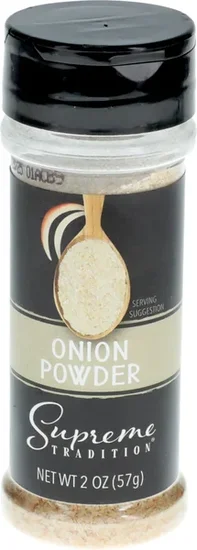 Supreme Tradition Onion Powder, 2-oz. Bottles