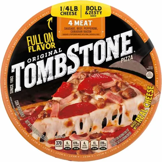 Tombstone Four Meat Frozen Pizza, 21.1 oz