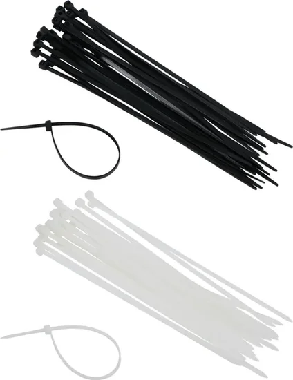 Tool Bench 8-in. Nylon Cable Ties, 65-ct. Packs