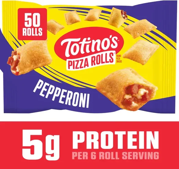 Totino's Frozen Appetizers Pepperoni Pizza Rolls