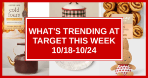 What's Trending at Target This Week (10/18-10/24)