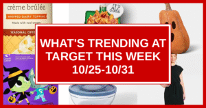 What's Trending at Target This Week (10/25-10/31)