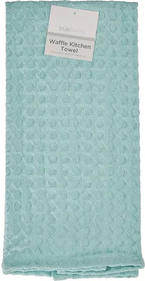 TrueLiving Waffle Kitchen Towel, 14 in x 24 in, Assorted