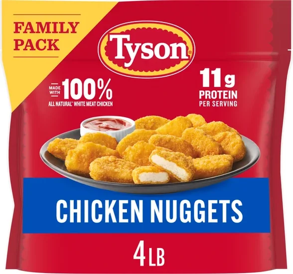Tyson Frozen Chicken Nuggets Family Pack