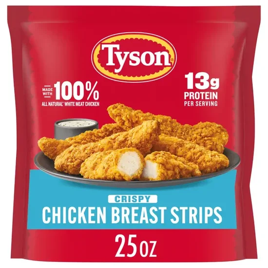 Tyson Frozen Crispy Chicken Breast Strips