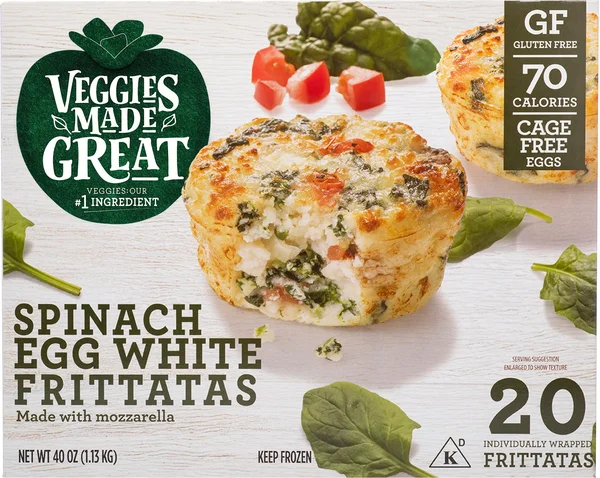 Veggies Made Great Spinach Egg White Frittatas