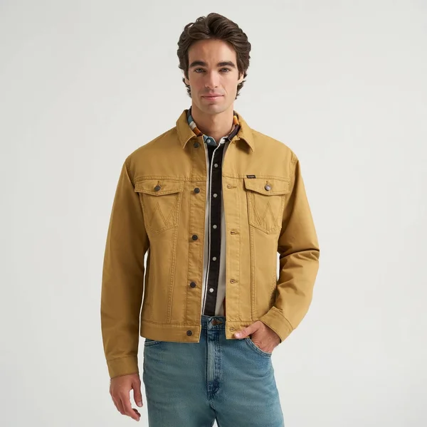 Wrangler Men's Sunstone Trucker Jean Jacket