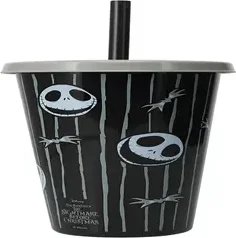 Zak!® Disney Tim Burton's The Nightmare Before Christmas Tumbler With Straw 25oz